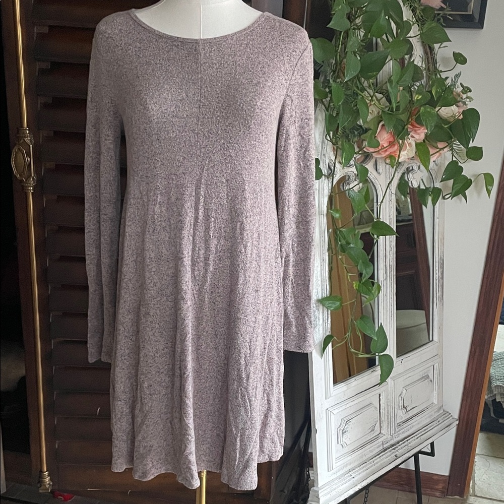 Tucker Tate (XL) Girls Mauve Knit Dress Fits Women XS/S Buttery Soft